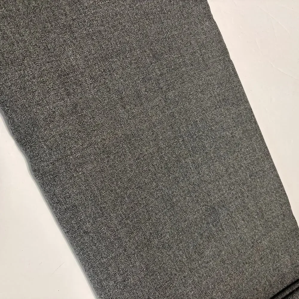 100% Wool Crepe Fabric Gray 60